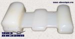 Подушка рессоры УАЗ 452 (полиуретан) белая