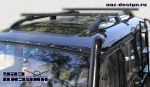 Багажник на рейлинги «Муравей» (140 см) сталь (к-т 2 шт)