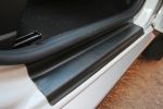 Накладки на порожки в проём дверей Renault Duster (с 2011 г.в.) «АртФорм» (к-т 4 шт) 