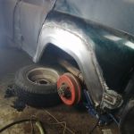 Вставка ремонтная УАЗ 469, Хантер арки заднего колеса правая