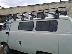 Купить Багажник УАЗ 452 «Снайпер» корзина (12 съемных листовых опор) в интернет магазине в Ульяновске