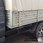 Ограждение кузова боковое УАЗ Профи (к-т 2 шт)