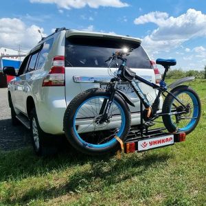 Купить Велобагажник на фаркоп для 3 велосипедов Уникар в интернет магазине в Ульяновске 