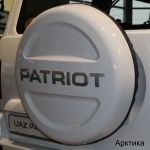 Чехол запасного колеса R16-18 «PATRIOT» окрашенный (завод)
