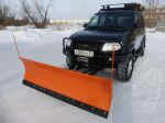 Отвал снегоуборочный «Стандарт 2.0 м» для автомобилей УАЗ "Уникар"