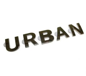 Купить Наклейка 3D хром URBAN в интернет магазине в Ульяновске 